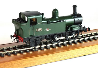 Lot 138 - A good O-gauge scratch-built model of a steam locomotive, '1458', 0-6-0, in pine box (2)
