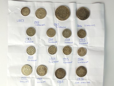 Lot 64 - A collection of British and Foreign silver, copper and bronze coinage