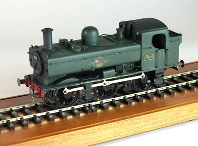 Lot 141 - An O-gauge model of a steam locomotive, '7405', 0-6-0
