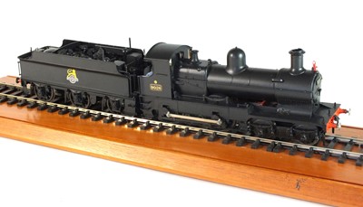 Lot 146 - An O-gauge, scratch-built model of a BR steam locomotive, Dukedog, '9026', with matching tender (3)