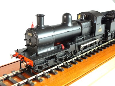 Lot 146 - An O-gauge, scratch-built model of a BR steam locomotive, Dukedog, '9026', with matching tender (3)