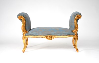 Lot 246 - A 20th century, Louis XV style, window seat