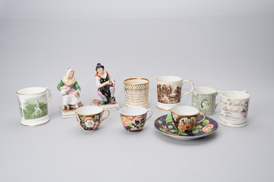 Lot 45 - 19th century English ceramics, to include a...
