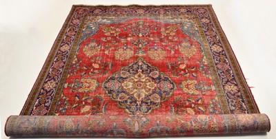 Lot 253 - An Indian carpet