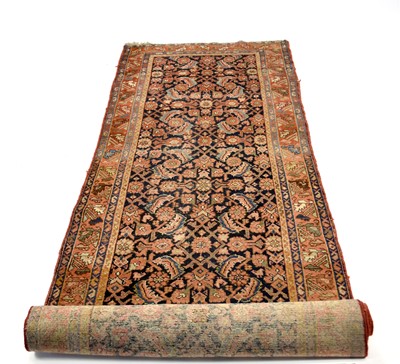 Lot 254 - A Persian runner