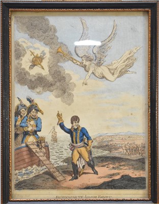 Lot 245 - A Collection of 19th and 20th Century Prints including Gillray and Alken