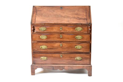 Lot 245 - A George III mahogany bureau