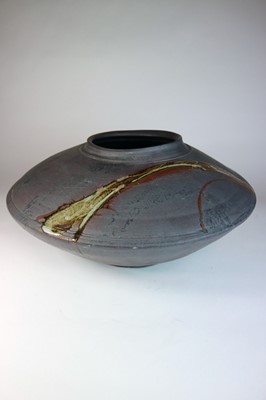 Lot 248 - Tseng Min-Nan (Taiwanese Contemporary) Ovoid Stoneware Vase