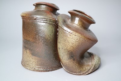 Lot 359 - Tseng Min-Nan (Taiwanese Contemporary) Twin Vessels Sculpture