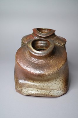 Lot 359 - Tseng Min-Nan (Taiwanese Contemporary) Twin Vessels Sculpture