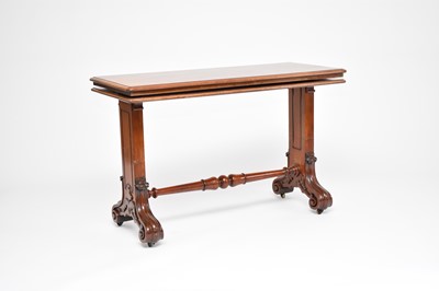 Lot 410 - A William IV/Victorian mahogany metamorphic buffet table