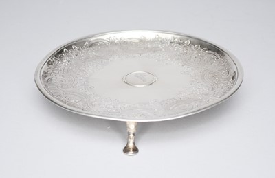 Lot 319 - A George II Newcastle silver salver