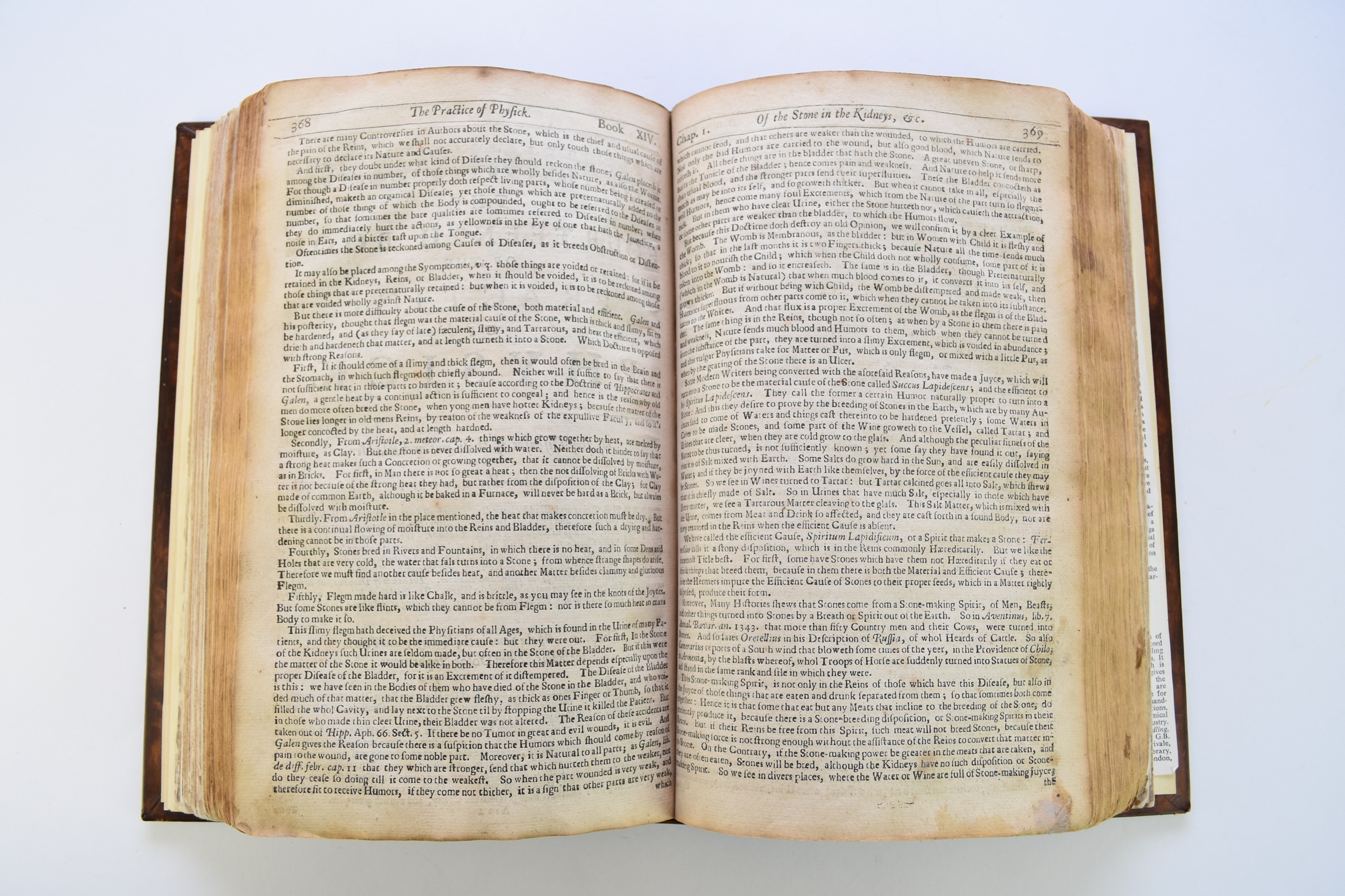 Lot 55 - Riverius, Lazarus, The Practice Of Physick.