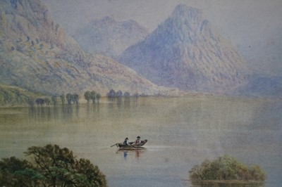 Lot 438 - Cornelius Pearson (British 1805-1891) Large Watercolour of Derwentwater