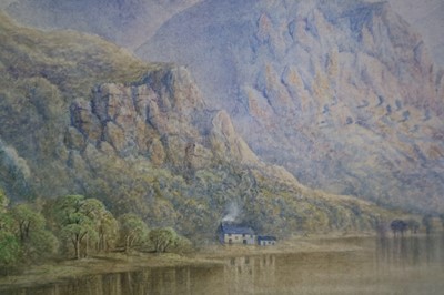Lot 438 - Cornelius Pearson (British 1805-1891) Large Watercolour of Derwentwater