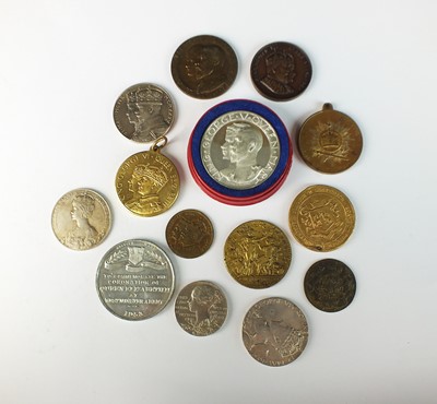 Lot 63 - A collection of Royalty counters and medallions