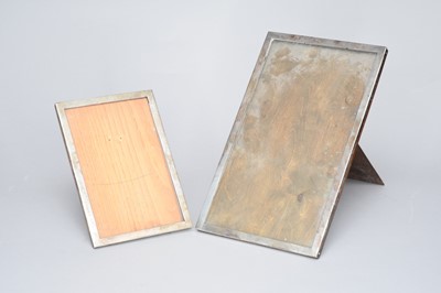 Lot 322 - Two silver mounted photograph frames