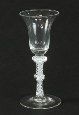 Lot 156 - An 18th-century wine glass