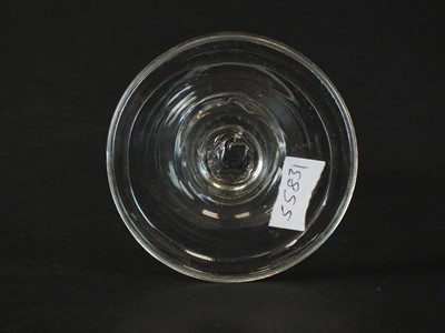 Lot 158 - An 18th century wine glass