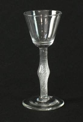 Lot 289 - An 18th-century wine glass