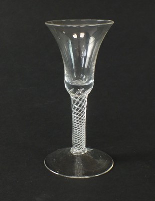Lot 159 - Mid-18th century wine glass