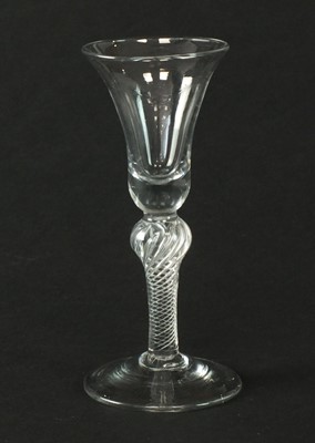 Lot 291 - An 18th-century wine glass