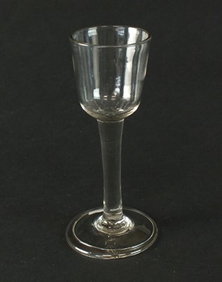 Lot 161 - An 18th-century wine glass