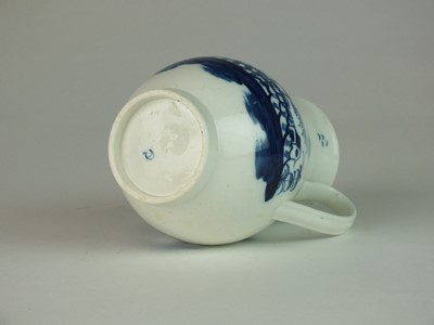 Lot 257 - Caughley 'Rock Strata Island' sparrow beak jug