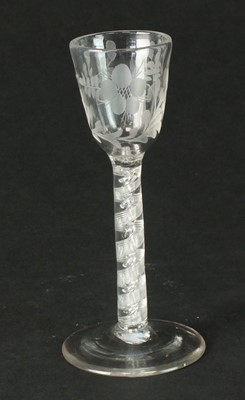 Lot 230 - A group of 18th and early 19th century glassware