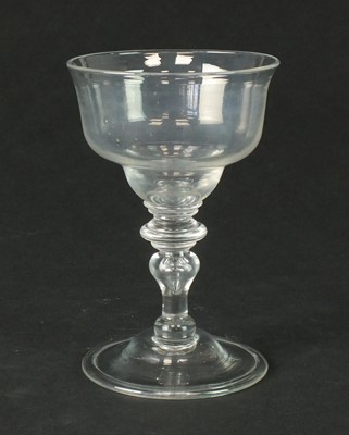 Lot 309 - An early 18th-century champagne or sweetmeat glass