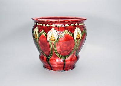 Lot 431 - Minton Secessionist jardiniere and vase