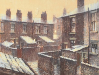 Lot 50 - Marc Grimshaw (British b.1957) Backs of Houses