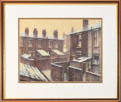 Lot 50 - Marc Grimshaw (British b.1957) Backs of Houses