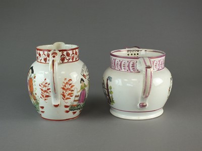 Lot 289 - Two documentary jugs, 19th century