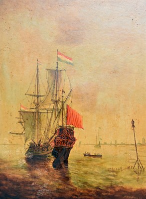 Lot 229 - Maurice George Walter (British 1914-1997) Dutch oil paintings