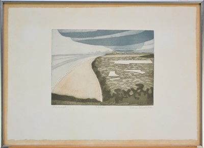 Lot 225 - John Brunsdon (British 1933-2014) Pair of Seaside Aquatints