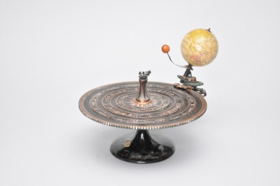 Lot 583 - A late 19th century tellurian orrery by George Philip & Son
