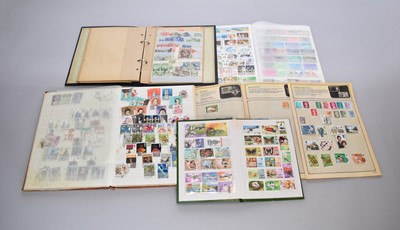 Lot 71 - A collection of twenty-one albums and stock books of British, Commonwealth and World stamps