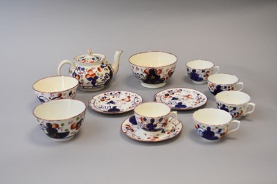Lot 406 - A collection of Gaudy Welsh pottery, 19th...