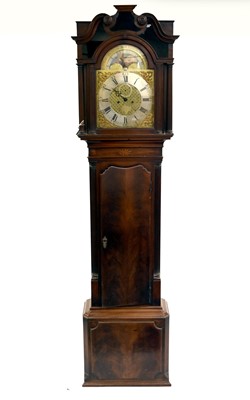 Lot 469 - A George III mahogany, 8-day longcase clock by ‘Harrison, Liverpool’