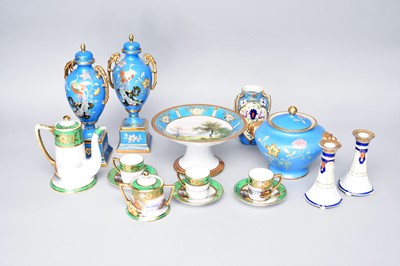 Lot 346 - A collection of Nortitake porcelain