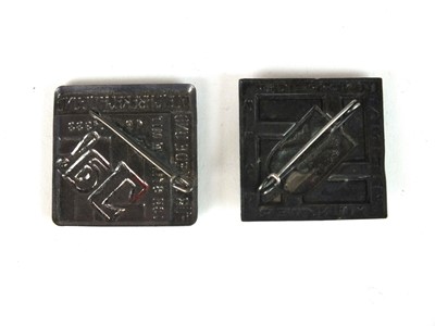 Lot 174 - Two German tinnies including a scarce Home and Empire Day badge