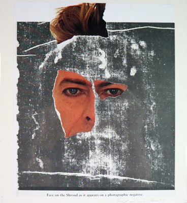 Lot 67 - Edward Bell (British Contemporary) Face on the Shroud