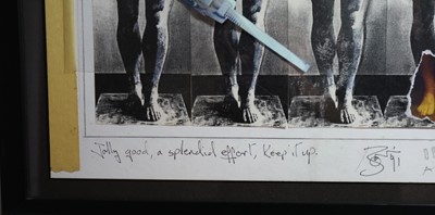 Lot 26 - Edward Bell (British Contemporary) Tin Machine Album Cover Design