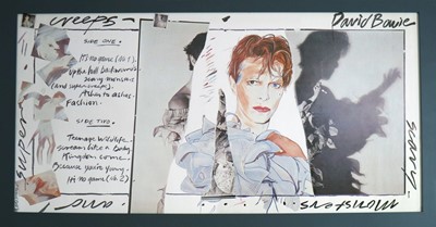 Lot 2 - Edward Bell (British Contemporary) Scary Monsters (and Super Creeps) Album Design