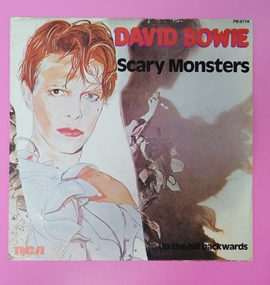 Lot 110 - David Bowie Scary Monsters single