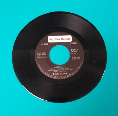 Lot 111 - David Bowie Fashion single