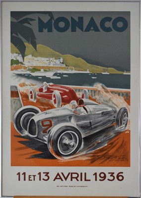 Lot 227 - Two Monaco Grand Prix Racing Posters