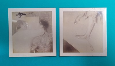 Lot 18 - Edward Bell (British Contemporary) Polaroids including David Bowie and Brian Duffy