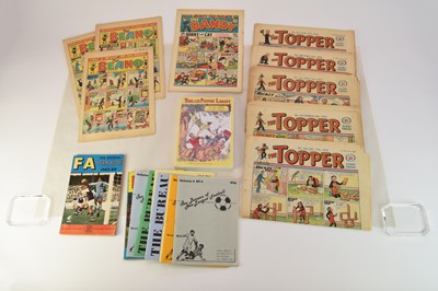 Lot 11 - The Beano, 3 issues from 1954; The Dandy, 3...